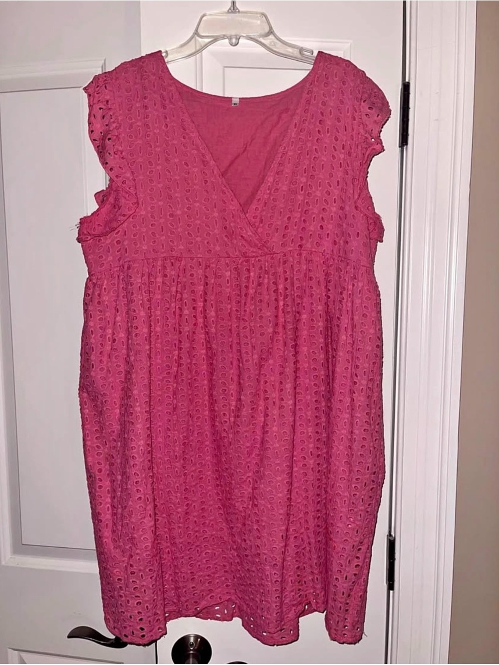 Women’s Pink Eyelet Dress Size XL